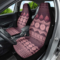 Bula Fiji Iri ni Meke Car Seat Cover Piqi Fijian Masi - Polynesian Pride