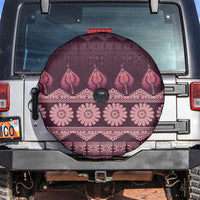 Bula Fiji Iri ni Meke Spare Tire Cover Piqi Fijian Masi - Polynesian Pride
