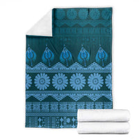 Bula Fiji Iri ni Meke Blanket Karakarawa Fijian Masi - Polynesian Pride