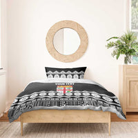 Fiji Tapa Rugby Custom Bedding Set Go Fijiana - Polynesian Pride