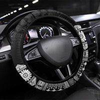 Fiji Tapa Rugby Steering Wheel Cover Go Fijiana - Polynesian Pride