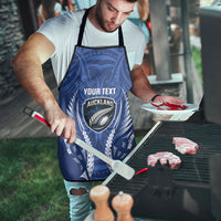 Auckland 2026 Rugby Custom Apron NZ Maori Silver Fern LT14 - Polynesian Pride
