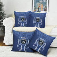 Auckland 2026 Rugby Custom Pillow Cover NZ Maori Silver Fern LT14 - Polynesian Pride