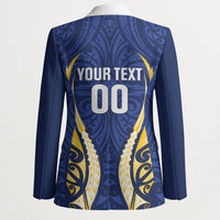 Bay of Plenty 2026 Rugby Custom Blazer NZ Maori Silver Fern LT14 - Polynesian Pride