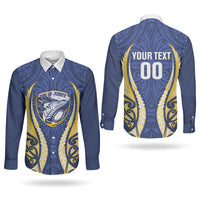 Bay of Plenty 2026 Rugby Custom Couples Matching Summer Maxi Dress and Long Sleeve Button Shirt NZ Maori Silver Fern LT14 - Polynesian Pride