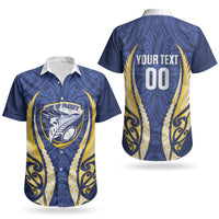 Bay of Plenty 2026 Rugby Custom Couples Matching Tank Maxi Dress and Hawaiian Shirt NZ Maori Silver Fern LT14 - Polynesian Pride