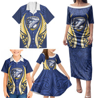 Bay of Plenty 2026 Rugby Custom Family Matching Puletasi and Hawaiian Shirt NZ Maori Silver Fern LT14 - Polynesian Pride