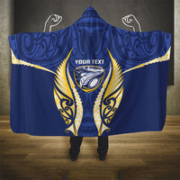 Bay of Plenty 2026 Rugby Custom Hooded Blanket NZ Maori Silver Fern LT14 - Polynesian Pride