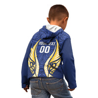 Bay of Plenty 2026 Rugby Custom Kid Hoodie NZ Maori Silver Fern