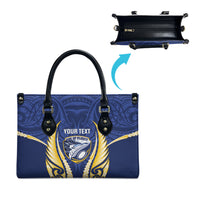 Bay of Plenty 2026 Rugby Custom Leather Bag NZ Maori Silver Fern LT14 - Polynesian Pride