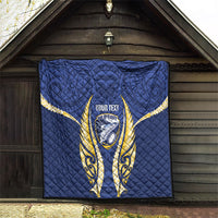Bay of Plenty 2026 Rugby Custom Quilt NZ Maori Silver Fern LT14 - Polynesian Pride