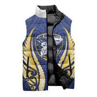 Bay of Plenty 2026 Rugby Custom Sleeveless Puffer Jacket NZ Maori Silver Fern LT14 - Polynesian Pride