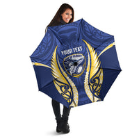 Bay of Plenty 2026 Rugby Custom Umbrella NZ Maori Silver Fern LT14 - Polynesian Pride