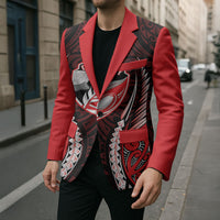 Canterbury 2026 Rugby Custom Blazer NZ Maori Silver Fern