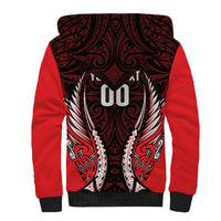 Canterbury 2026 Rugby Custom Sherpa Hoodie NZ Maori Silver Fern