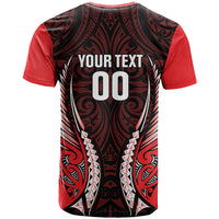 Canterbury 2026 Rugby Custom T Shirt NZ Maori Silver Fern LT14 - Polynesian Pride