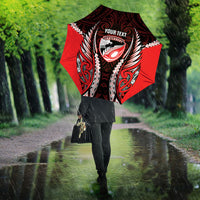Canterbury 2026 Rugby Custom Umbrella NZ Maori Silver Fern