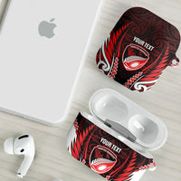 Counties Manukau 2026 Rugby Custom AirPods Case NZ Maori Silver Fern