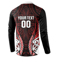 Counties Manukau 2026 Rugby Custom Button Sweatshirt NZ Maori Silver Fern