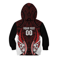 Counties Manukau 2026 Rugby Custom Kid Hoodie NZ Maori Silver Fern