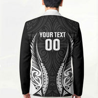 Hawke's Bay 2026 Rugby Custom Blazer NZ Maori Silver Fern