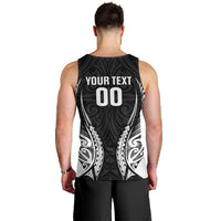Hawke's Bay 2026 Rugby Custom Men Tank Top NZ Maori Silver Fern LT14 - Polynesian Pride