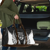 Hawke's Bay 2026 Rugby Custom Travel Bag NZ Maori Silver Fern LT14 - Polynesian Pride