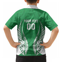 Manawatu 2026 Rugby Custom Hawaiian Shirt NZ Maori Silver Fern LT14 - Polynesian Pride