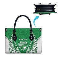 Manawatu 2026 Rugby Custom Leather Bag NZ Maori Silver Fern