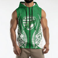 Manawatu 2026 Rugby Custom Sleeveless Zip Hoodie NZ Maori Silver Fern