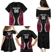 North Harbour 2026 Rugby Custom Family Matching Puletasi and Hawaiian Shirt NZ Maori Silver Fern