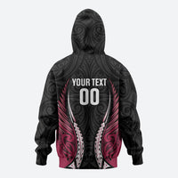 North Harbour 2026 Rugby Custom Hoodie NZ Maori Silver Fern