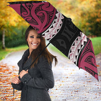 North Harbour 2026 Rugby Custom Umbrella NZ Maori Silver Fern