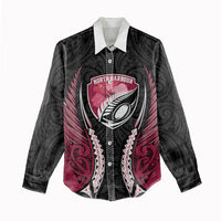 North Harbour 2026 Rugby Custom Women Casual Shirt NZ Maori Silver Fern