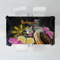 Kadayawan Philippines Tablecloth Filipino Eagle Happy 39th Anniversary
