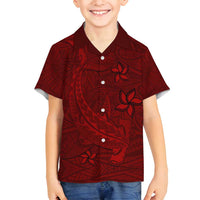 Oxblood Polynesia Family Matching Tank Maxi Dress and Hawaiian Shirt Hawaiian Tribal Hammerhead Shark Tattoo