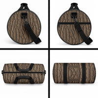 Kioranga Moriori New Zealand Duffle Bag Kopi Rakau Carving Art