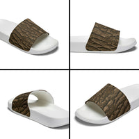 Kioranga Moriori New Zealand Slide Sandals Kopi Rakau Carving Art LT14 - Polynesian Pride