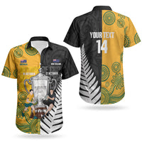 New Zealand Australia Rugby Bledisloe 2026 Custom Couples Matching Tank Maxi Dress and Hawaiian Shirt Champion Trophy Maori Aboriginal Art LT14 - Polynesian Pride