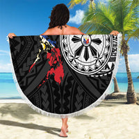 Philippines Strong Beach Blanket Filipino Map Polynesian Tattoo - Polynesian Pride