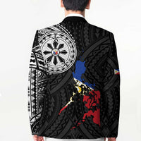 Philippines Strong Blazer Filipino Map Polynesian Tattoo - Polynesian Pride