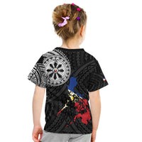 Philippines Strong Kid T Shirt Filipino Map Polynesian Tattoo - Polynesian Pride