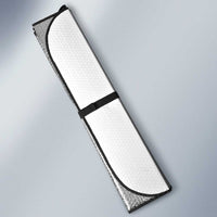 New Zealand Lawn Bowls Custom Auto Sun Shade Aotearoa Silver Fern - Polynesian Pride