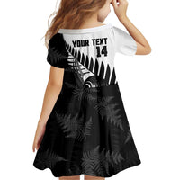 New Zealand Lawn Bowls Custom Family Matching Mermaid Dress and Hawaiian Shirt Aotearoa Silver Fern LT14 - Polynesian Pride
