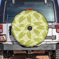 Lime Green Hawaii Kalo Palaka Motifs Spare Tire Cover Hawaiian Taro Leaves Elegant Vibes LT14 Lime Green - Polynesian Pride