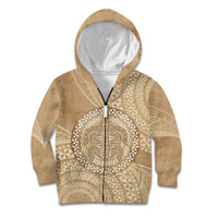 Tonga Ngatu Turtle Kid Hoodie Vintage Tongan Tapa Cloth