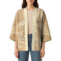 Tonga Ngatu Turtle Kimono Vintage Tongan Tapa Cloth