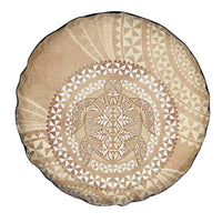 Tonga Ngatu Turtle Spare Tire Cover Vintage Tongan Tapa Cloth