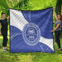 Queen Salote College 100th Anniversary Personalized Quilt Est 1926 Kolisi Fefine Tongan Ngatu Pattern