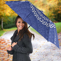 Queen Salote College 100th Anniversary Personalized Umbrella Est 1926 Kolisi Fefine Tongan Ngatu Pattern